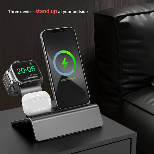 MythicDock™ 3-in-1 Charging Stand Organizer (Chargers Not Included)